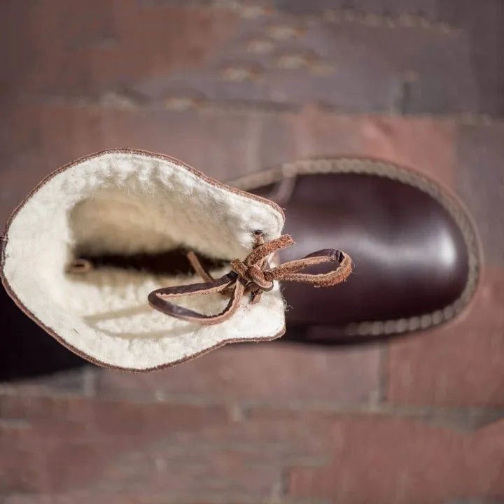 Charlotte | Lederstiefel mit Wollfutter