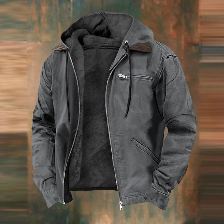 Magnus | Jacke mit Reißverschluss und Kapuze