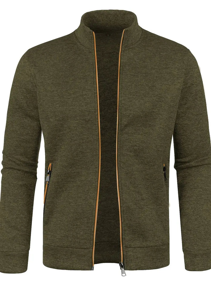 Gilly | Moderne Strickjacke mit durchgehendem Reißverschluss (1+1 GRATIS)