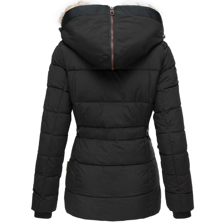 Asien | Warmer Wintermantel mit Fellfutter