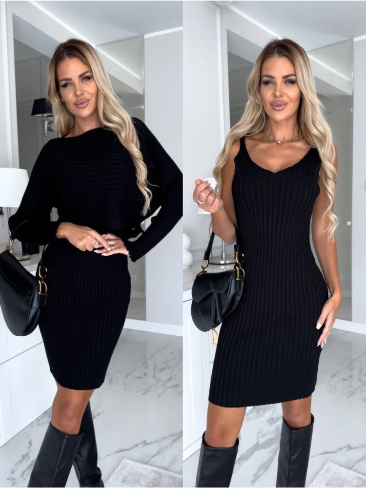 Flo | Kleid und Pullover Set