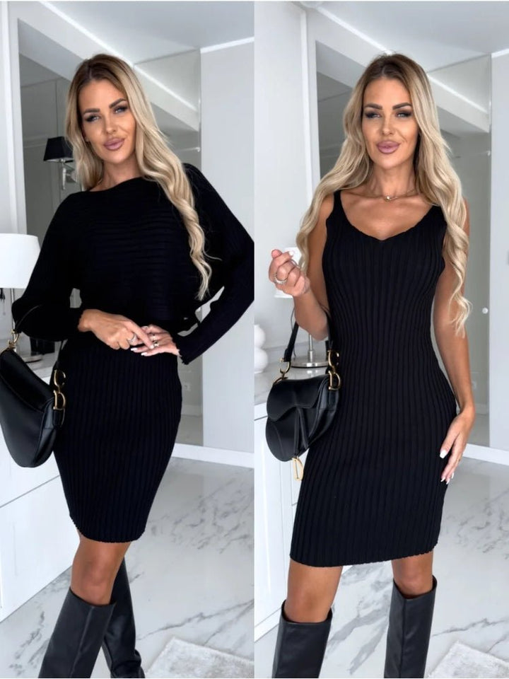 Flo | Kleid und Pullover Set