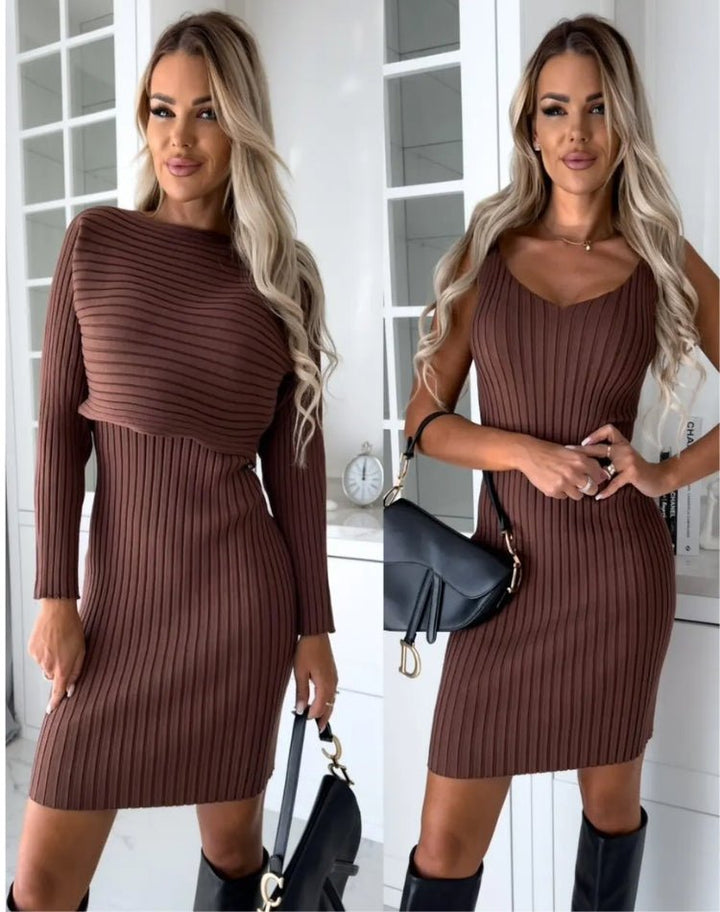 Flo | Kleid und Pullover Set