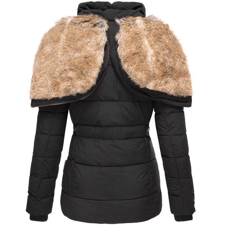 Asien | Warmer Wintermantel mit Fellfutter
