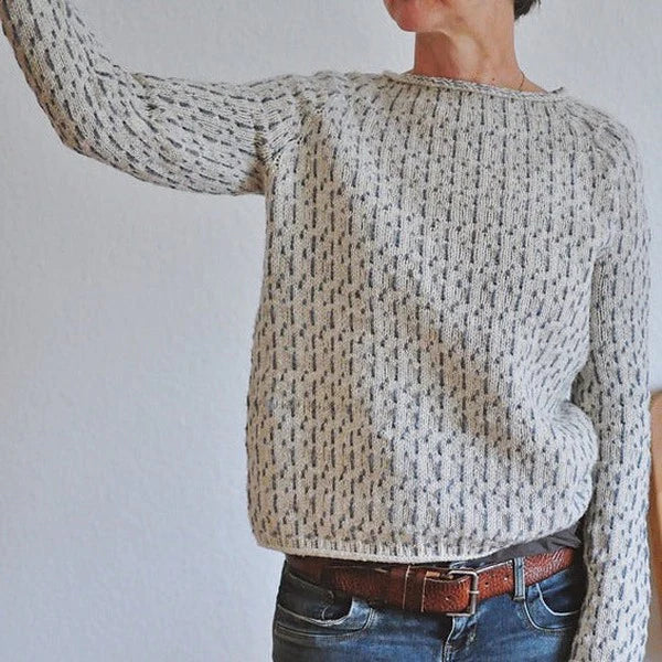 Aimée | Schicker grauer Pullover