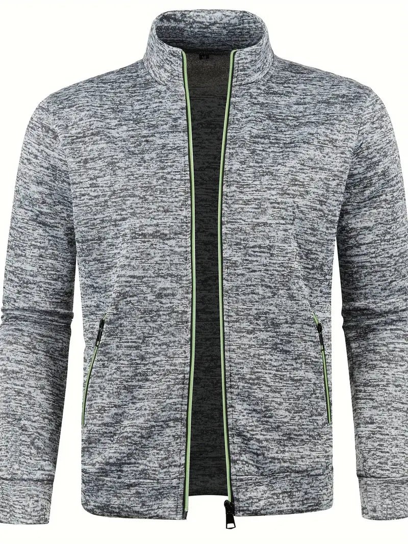Gilly | Moderne Strickjacke mit durchgehendem Reißverschluss (1+1 GRATIS)