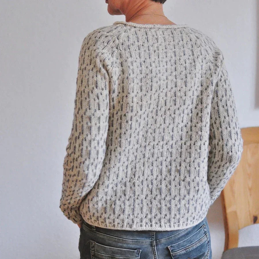Aimée | Schicker grauer Pullover