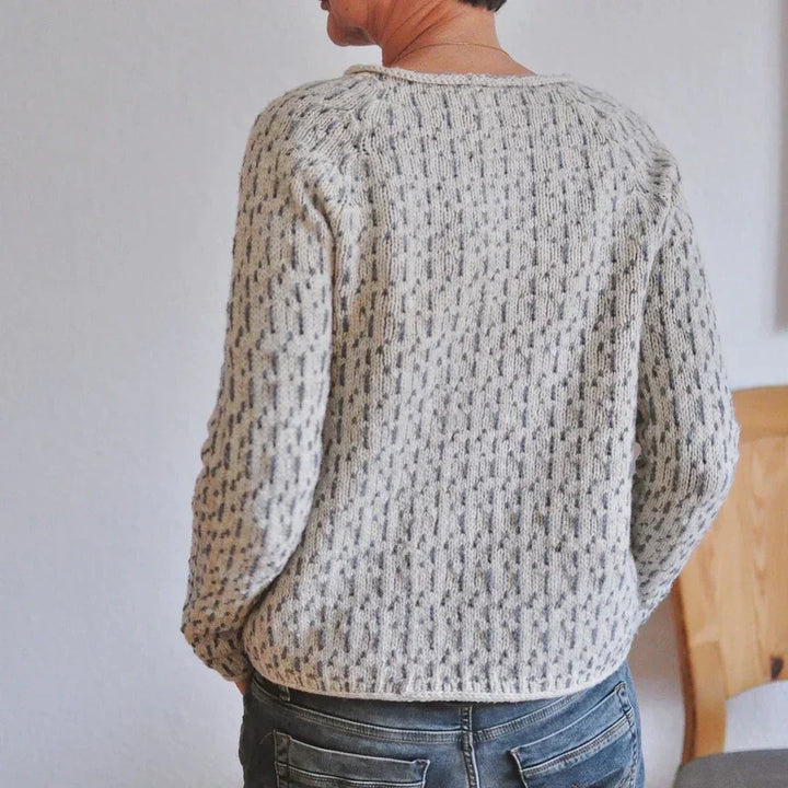 Aimée | Schicker grauer Pullover