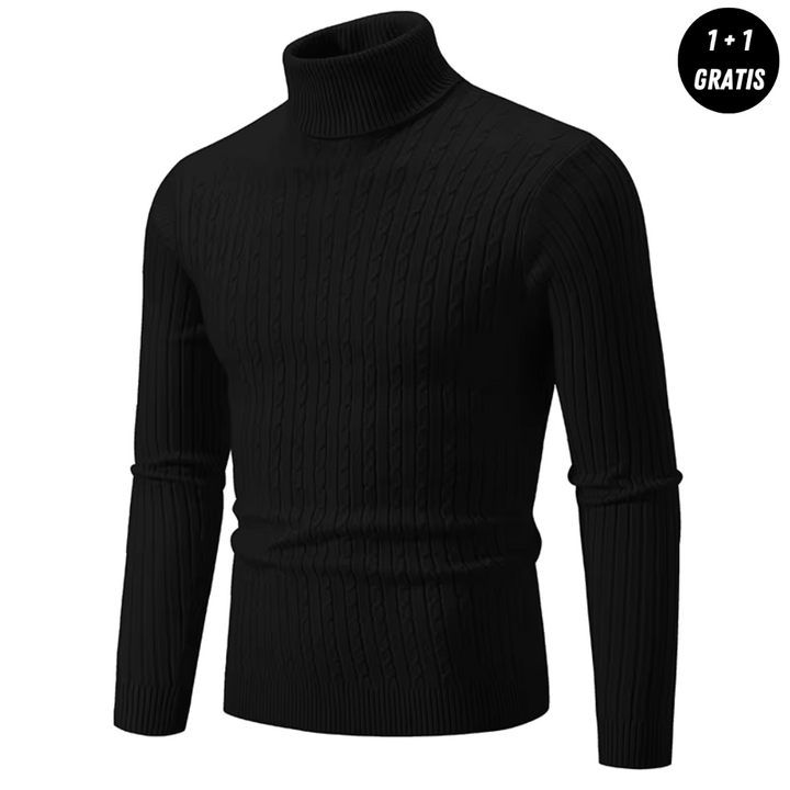 Colyn | Warmer gestrickter Rollkragenpullover