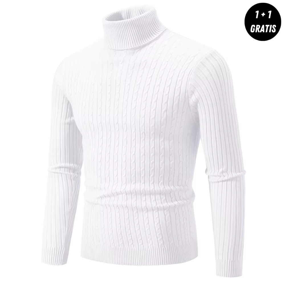 Colyn | Warmer gestrickter Rollkragenpullover