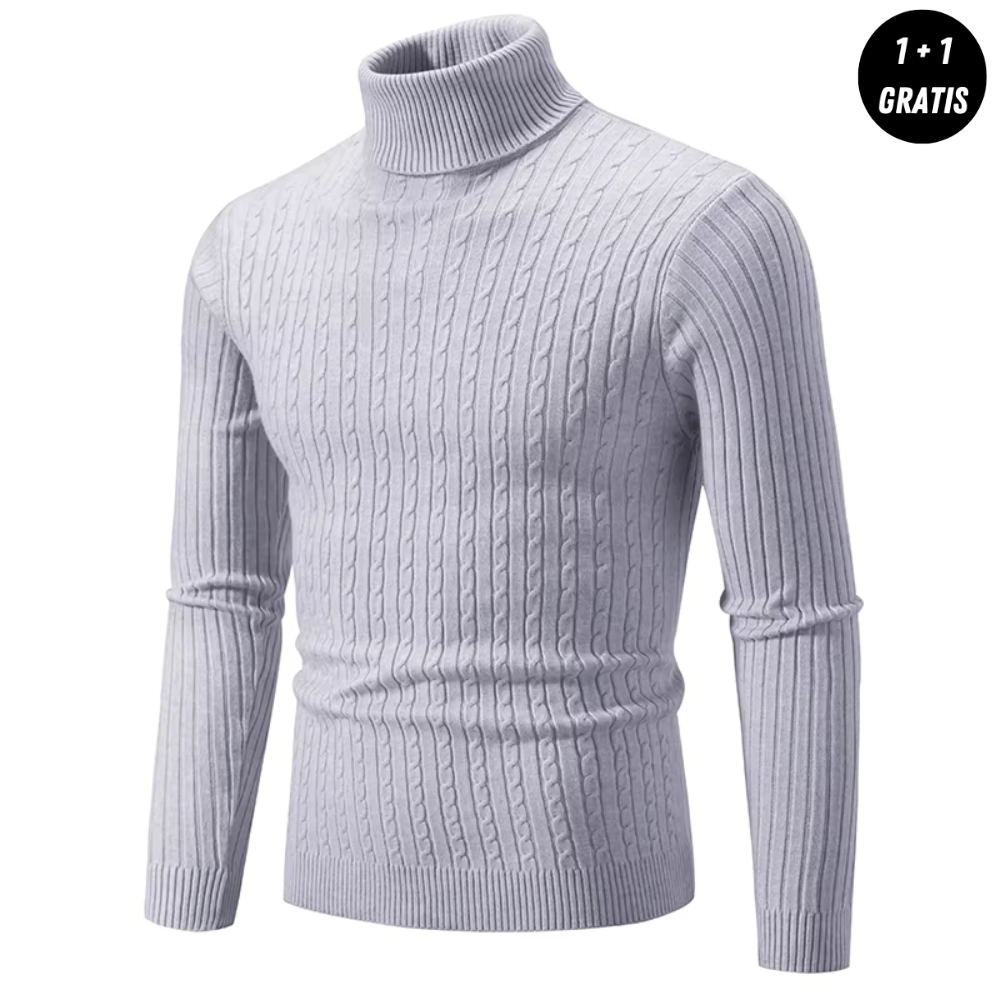 Colyn | Warmer gestrickter Rollkragenpullover