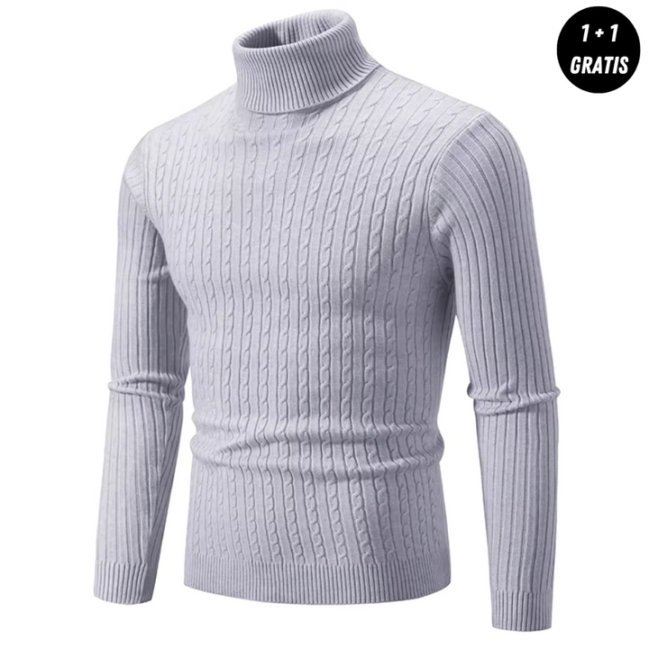 Colyn | Warmer gestrickter Rollkragenpullover