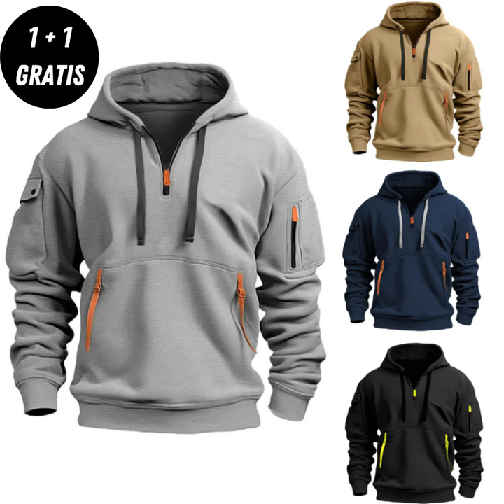 Bue | Hoodie met capuchon (1+1 Gratis)