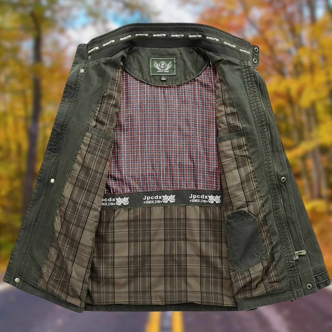 Nathan | Herbstjacke mit Reißverschluss