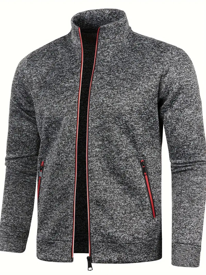 Gilly | Moderne Strickjacke mit durchgehendem Reißverschluss (1+1 GRATIS)