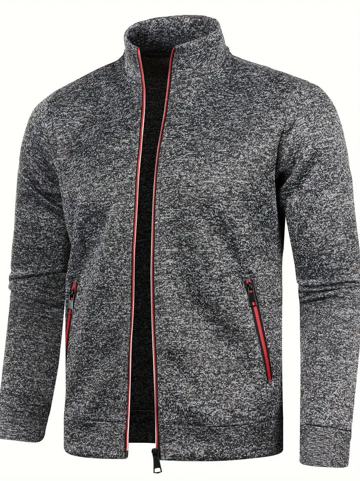 Gilly | Moderne Strickjacke mit durchgehendem Reißverschluss (1+1 GRATIS)