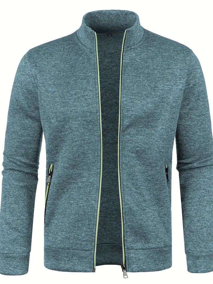 Gilly | Moderne Strickjacke mit durchgehendem Reißverschluss (1+1 GRATIS)