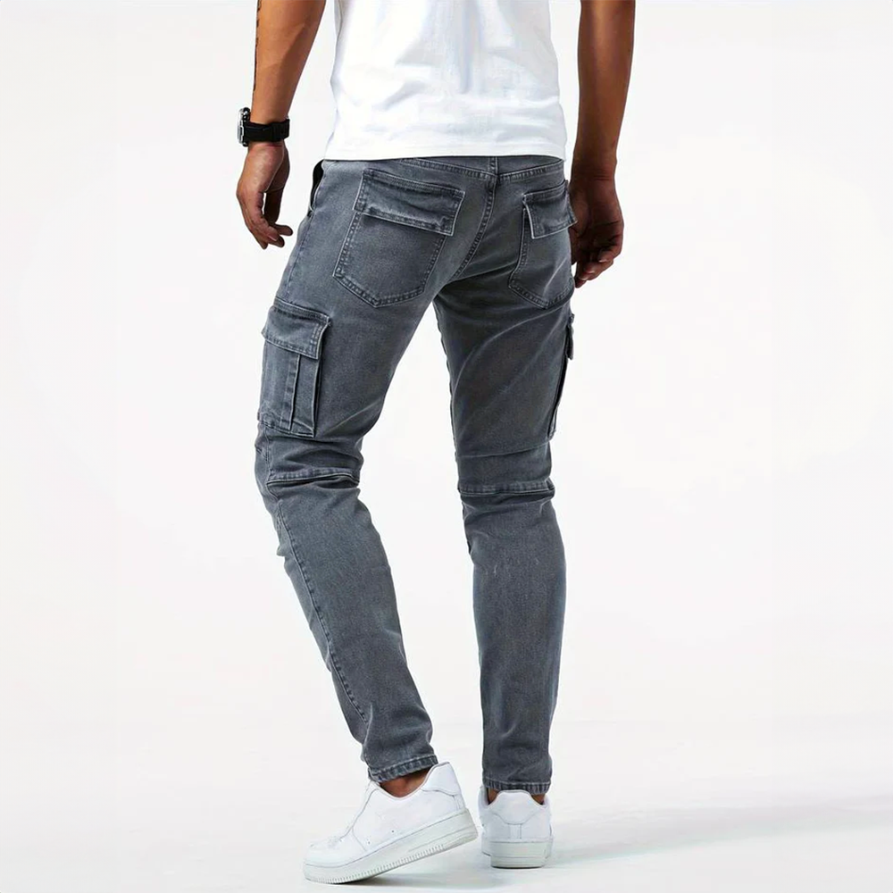 Fabian | Stretch-Cargo-Jeans 