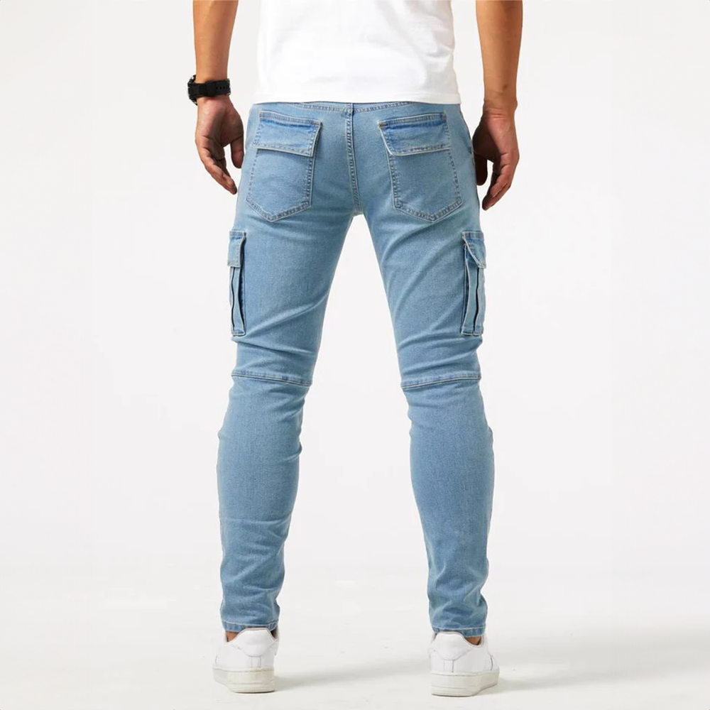 Fabian | Stretch-Cargo-Jeans 