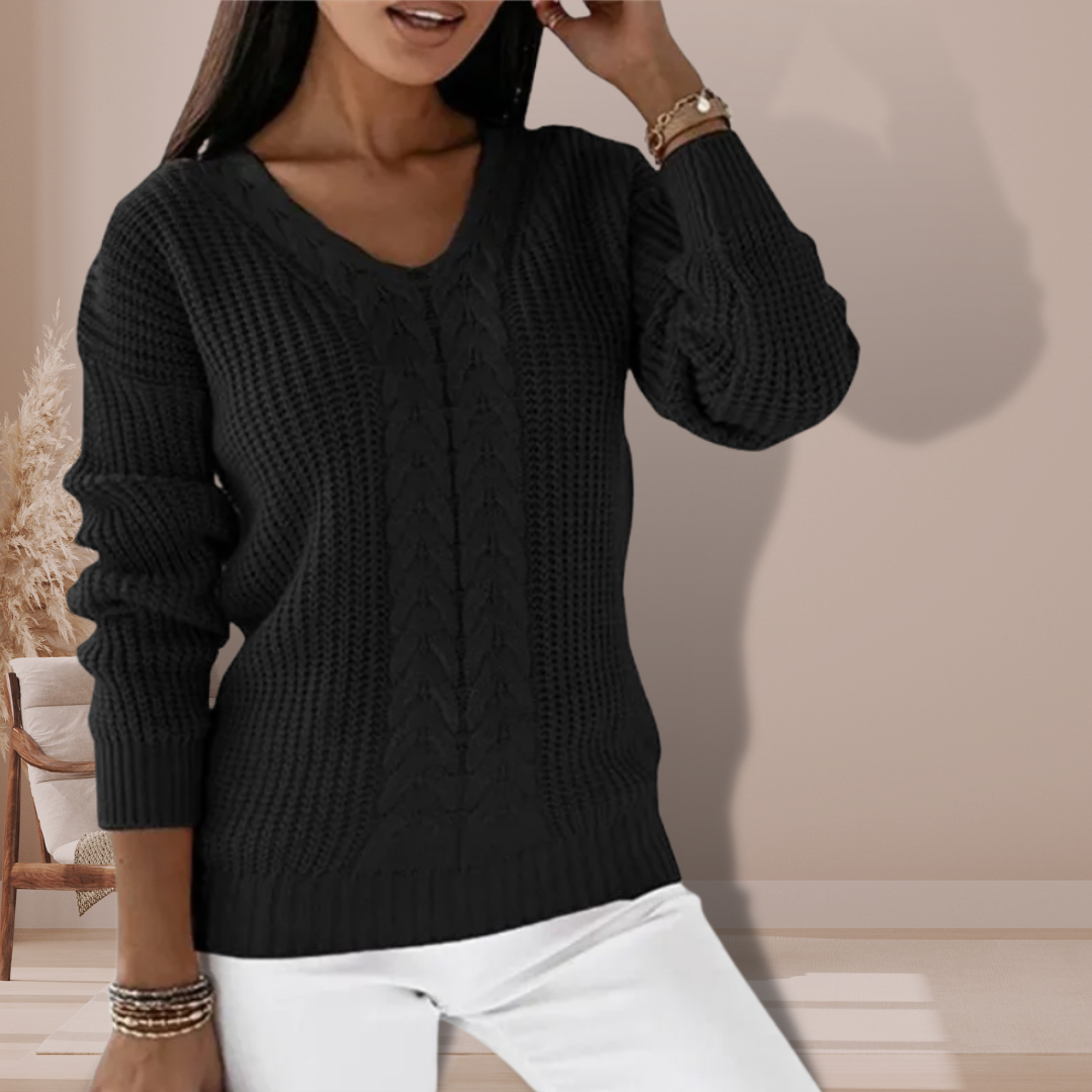 Catrin | Skandinavischer Strickpullover