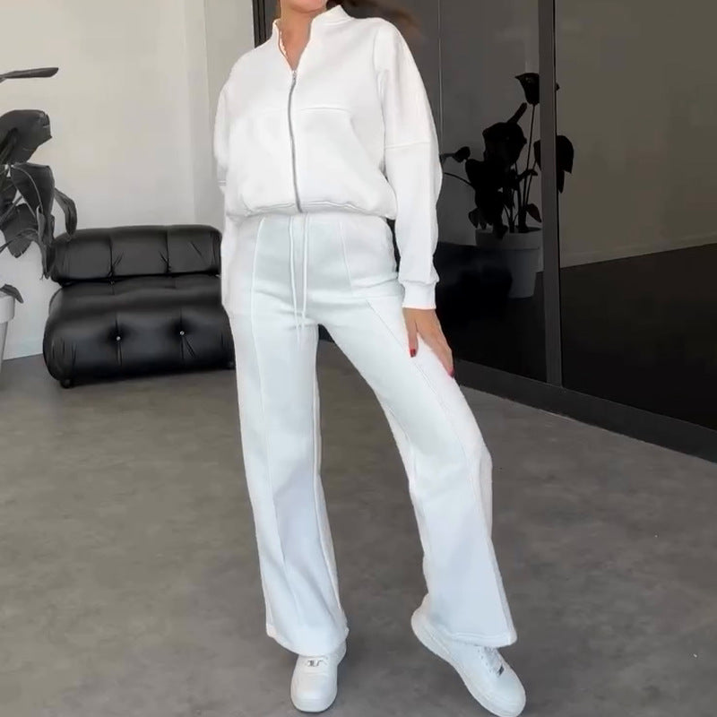 Ciera | Knöchellanges Sweatshirt- und Hosenset 