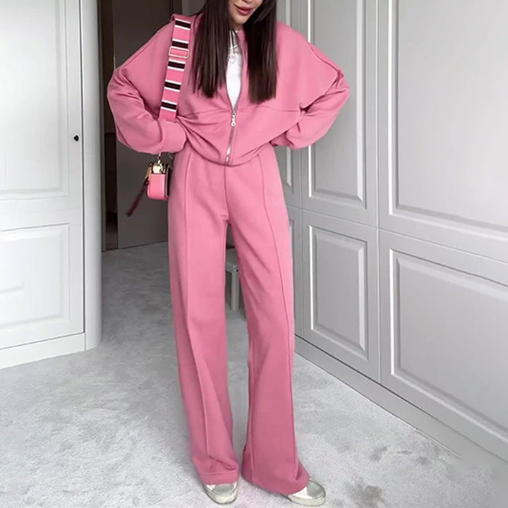 Ciera | Knöchellanges Sweatshirt- und Hosenset 