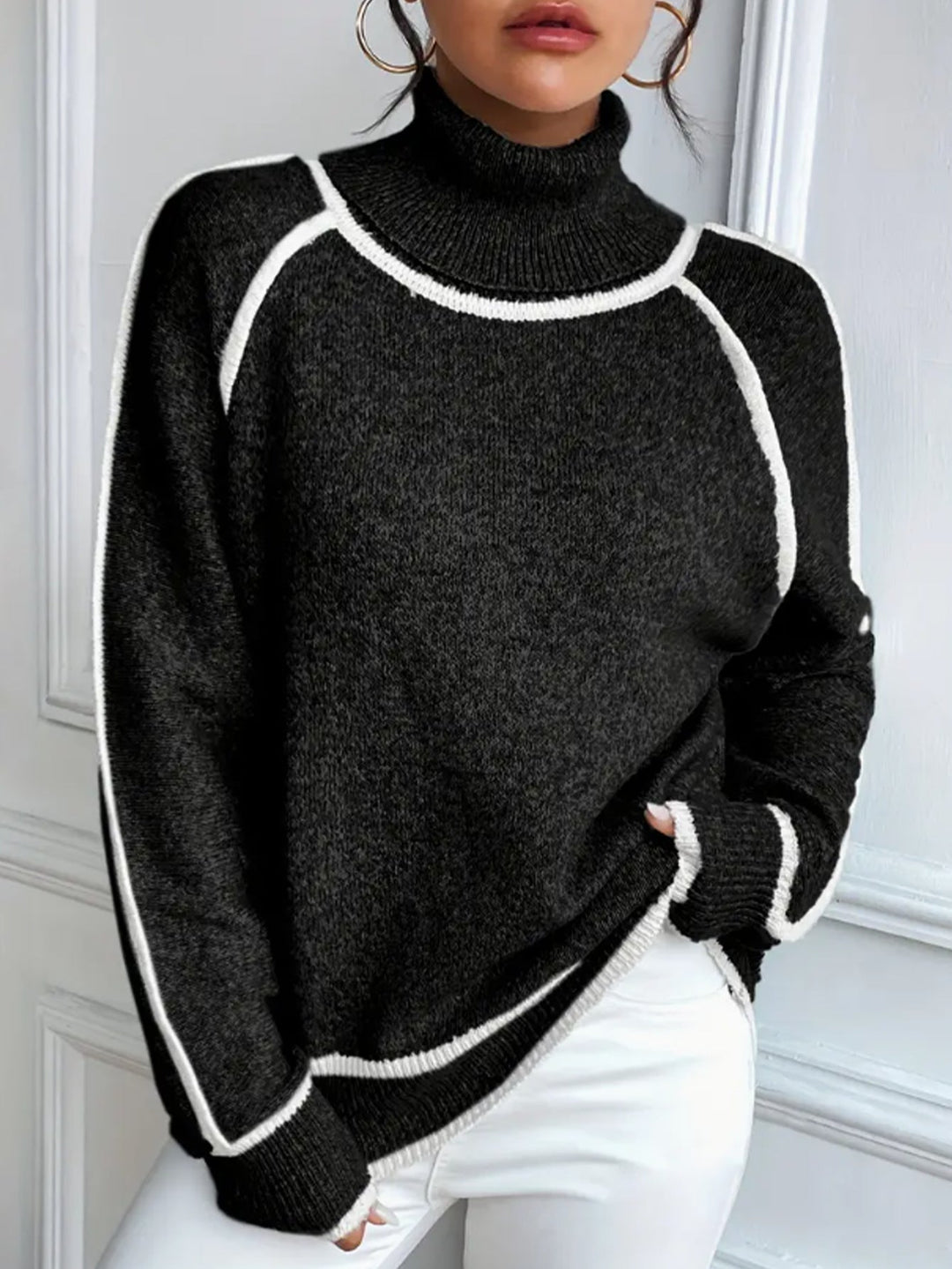 Matea | Lässiger Strickpullover 