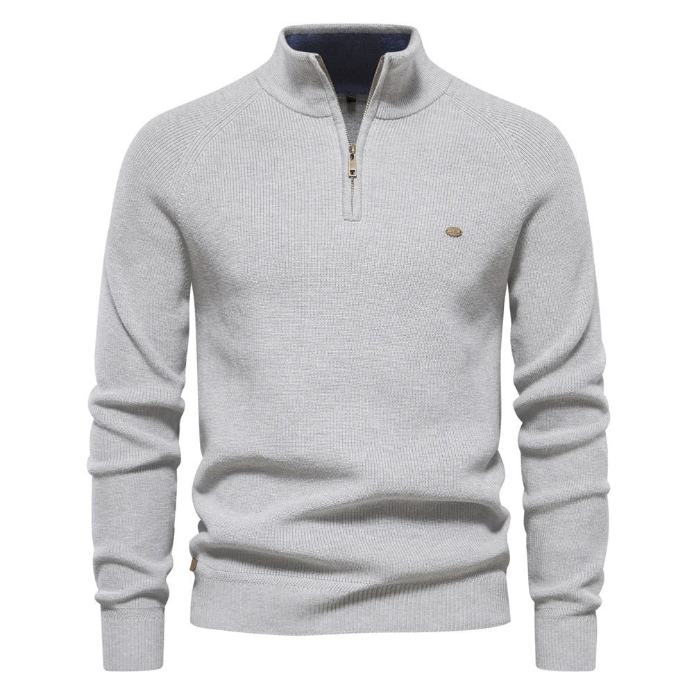 Florent | Halve Rits Gebreide Pullover