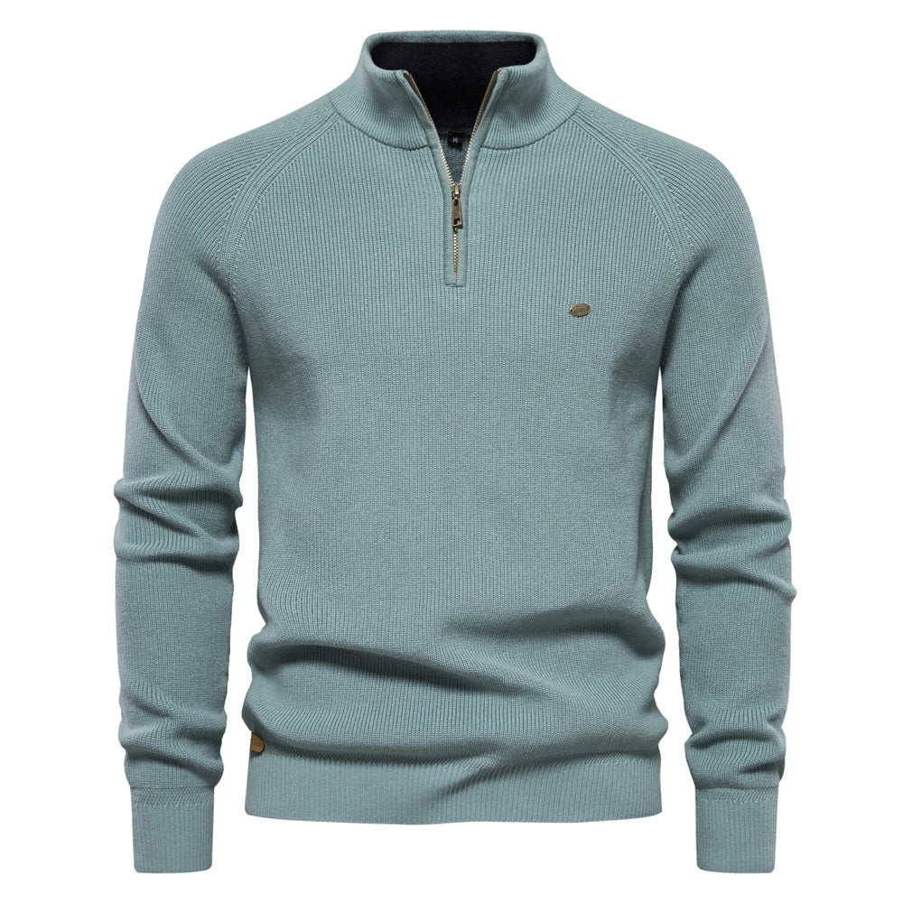 Florent | Halve Rits Gebreide Pullover