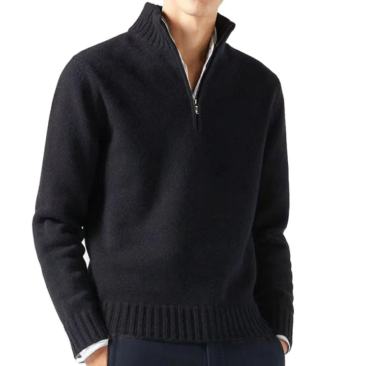 Eloi | Pullover mit Polokragen 