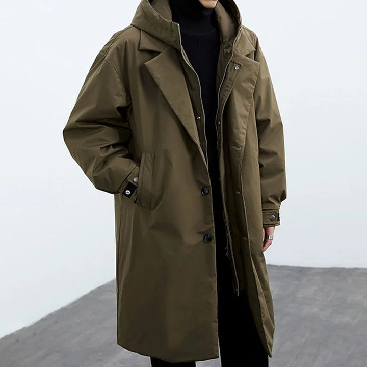 Folke | Langer Mantel 
