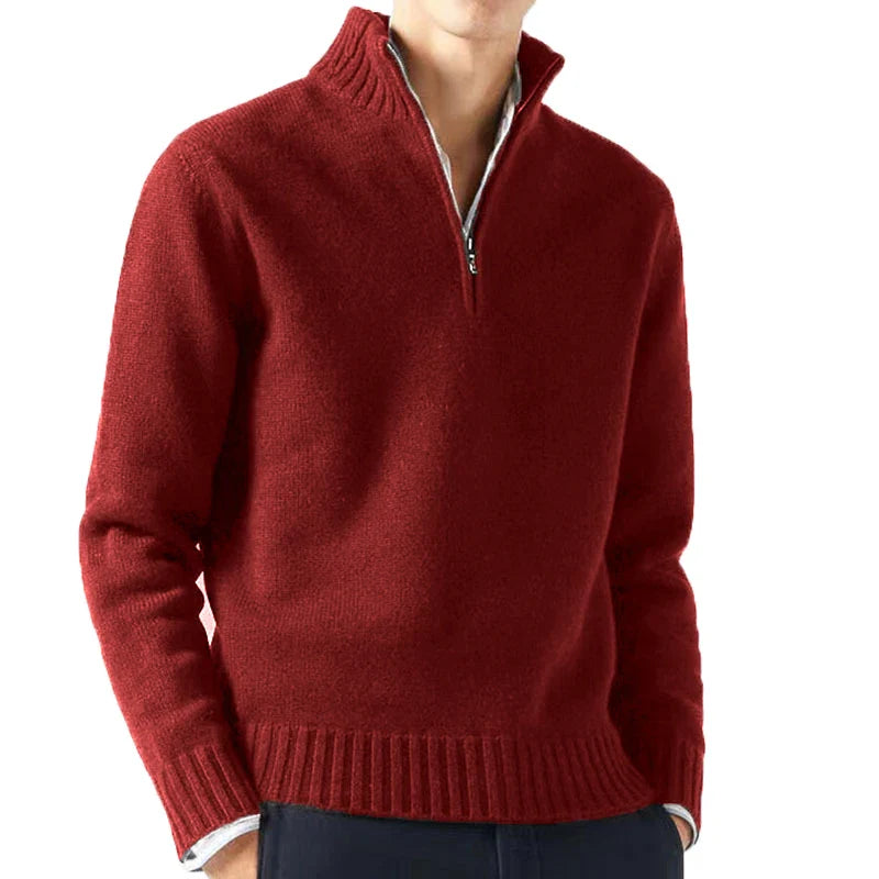 Eloi | Pullover mit Polokragen 