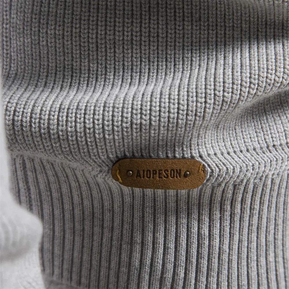 Florent | Halve Rits Gebreide Pullover