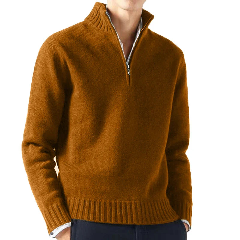 Eloi | Pullover mit Polokragen 
