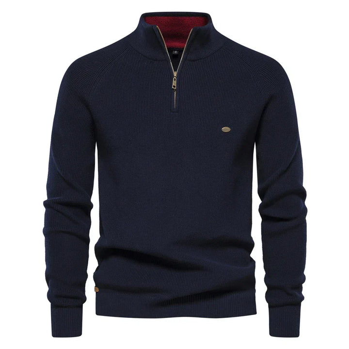 Florent | Halve Rits Gebreide Pullover
