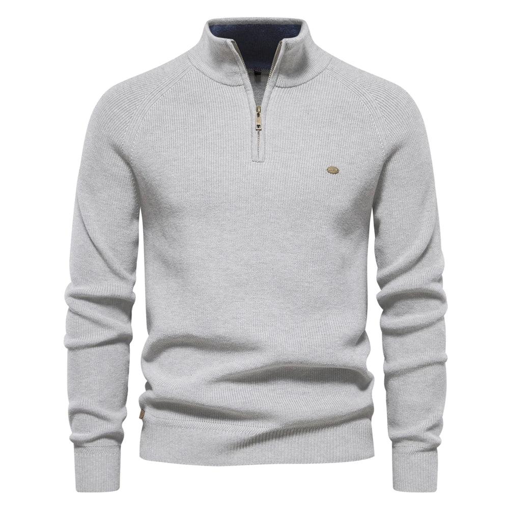 Florent | Halve Rits Gebreide Pullover
