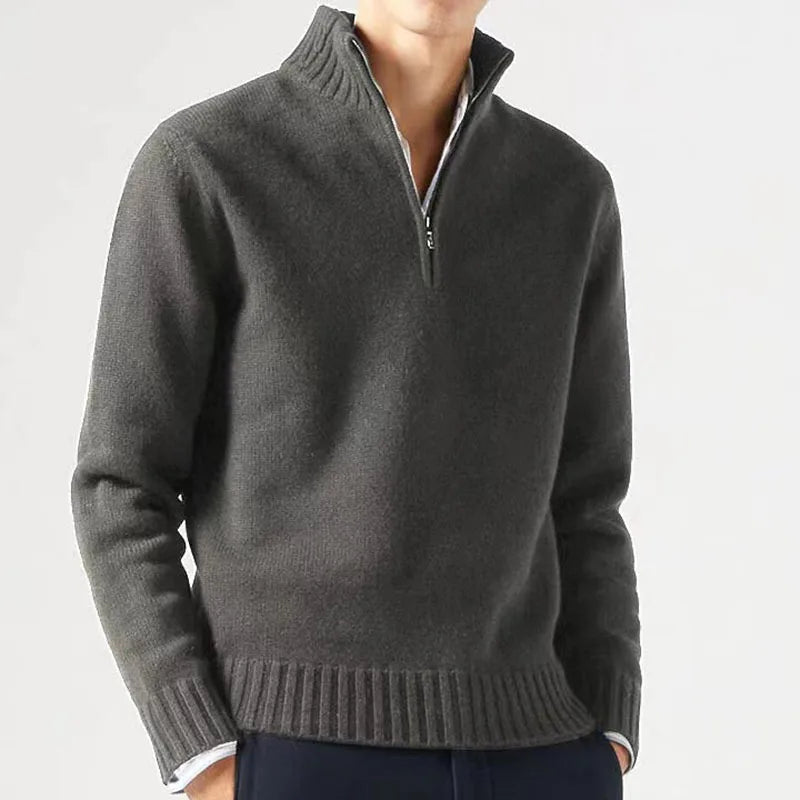 Eloi | Pullover mit Polokragen 