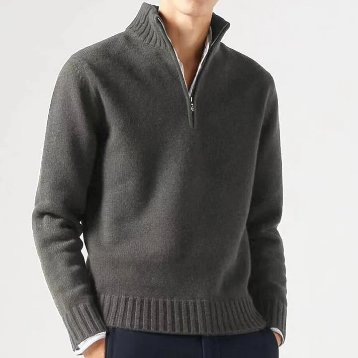 Eloi | Pullover mit Polokragen 