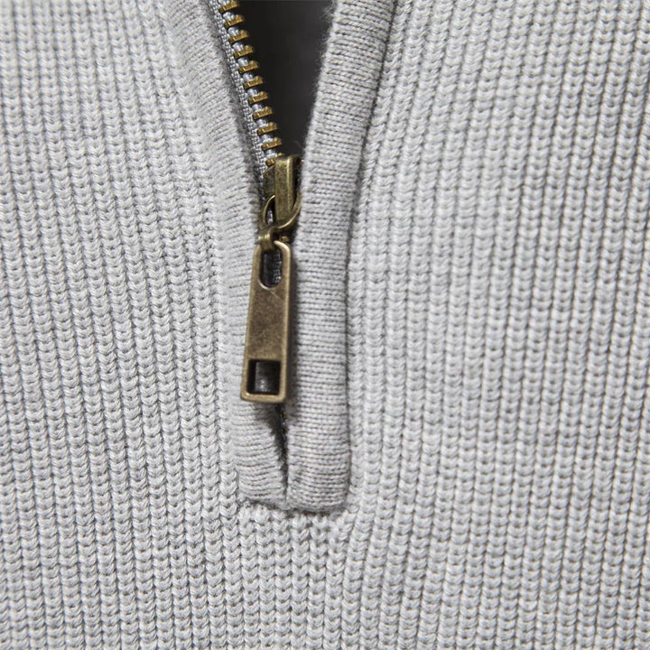 Florent | Halve Rits Gebreide Pullover