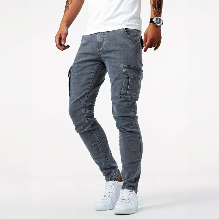 Fabian | Stretch-Cargo-Jeans 