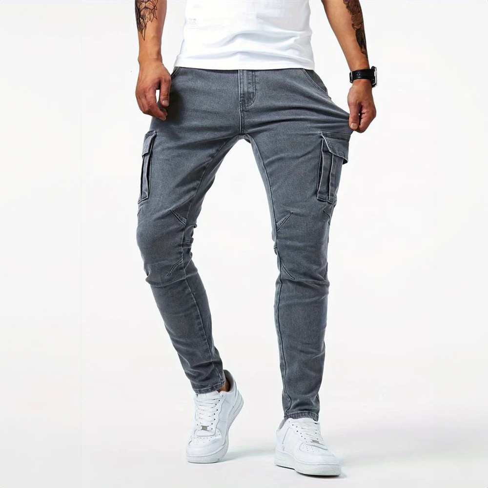 Fabian | Stretch-Cargo-Jeans 