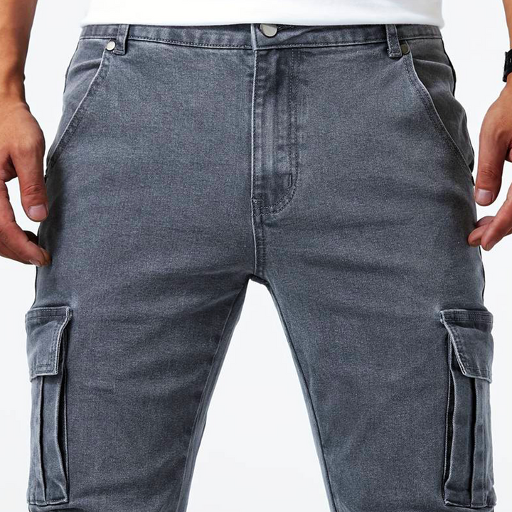 Fabian | Stretch-Cargo-Jeans 