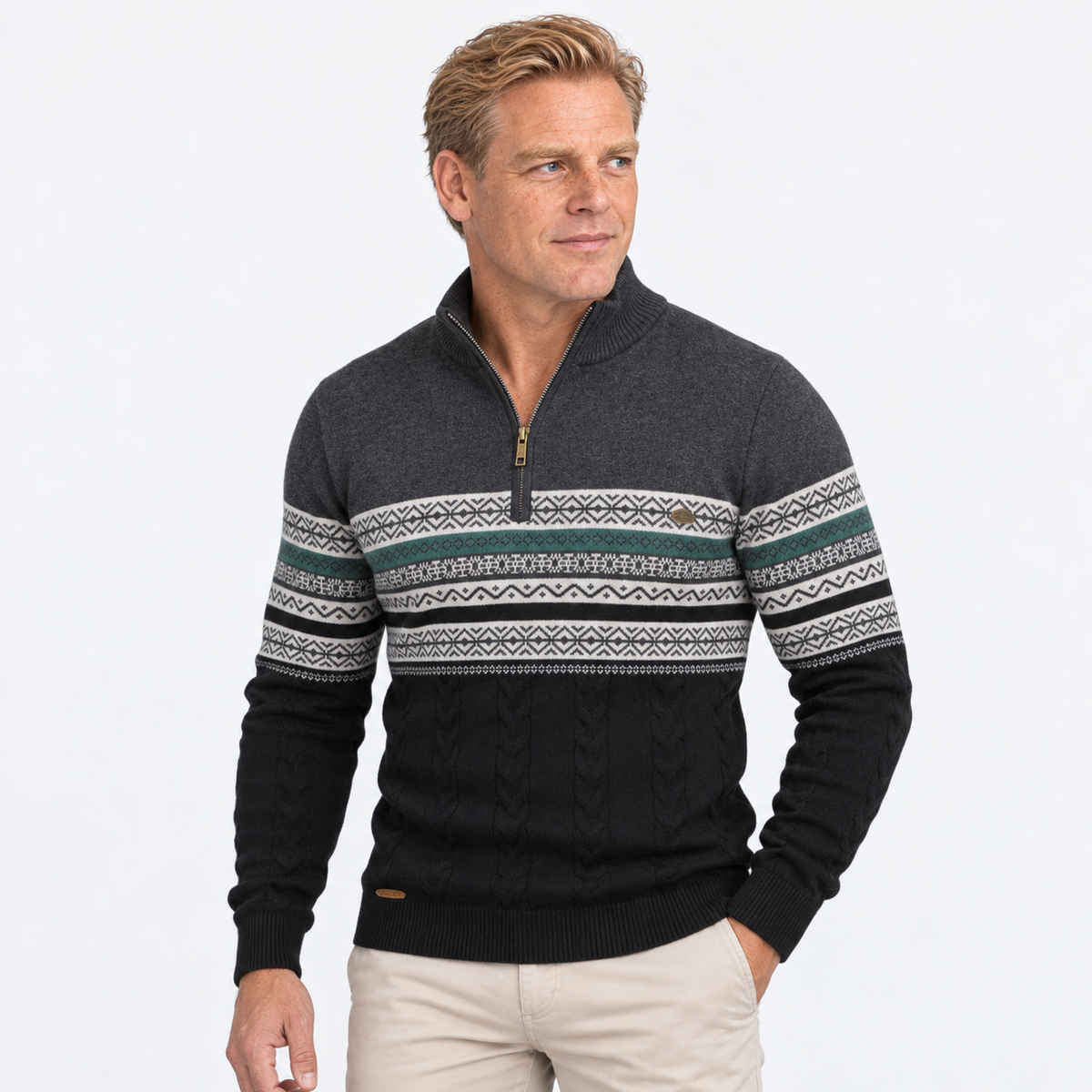 Davie |  Half Zip Trui