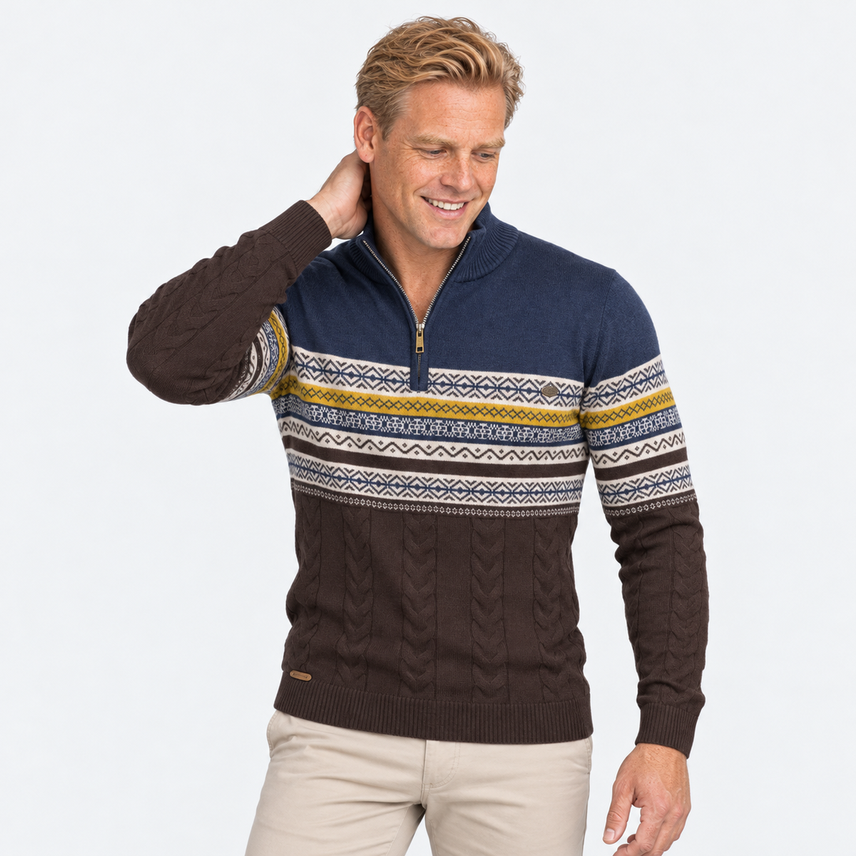 Davie |  Half Zip Trui
