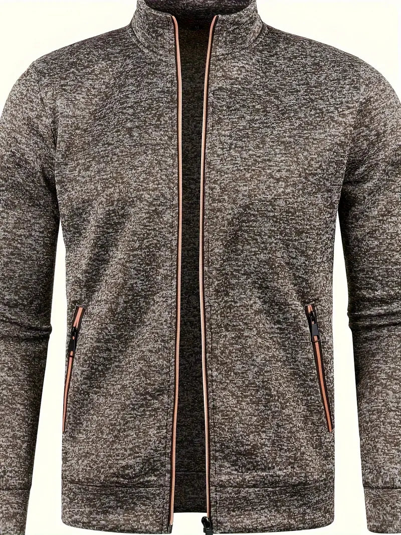 Gilly | Moderne Strickjacke mit durchgehendem Reißverschluss (1+1 GRATIS)
