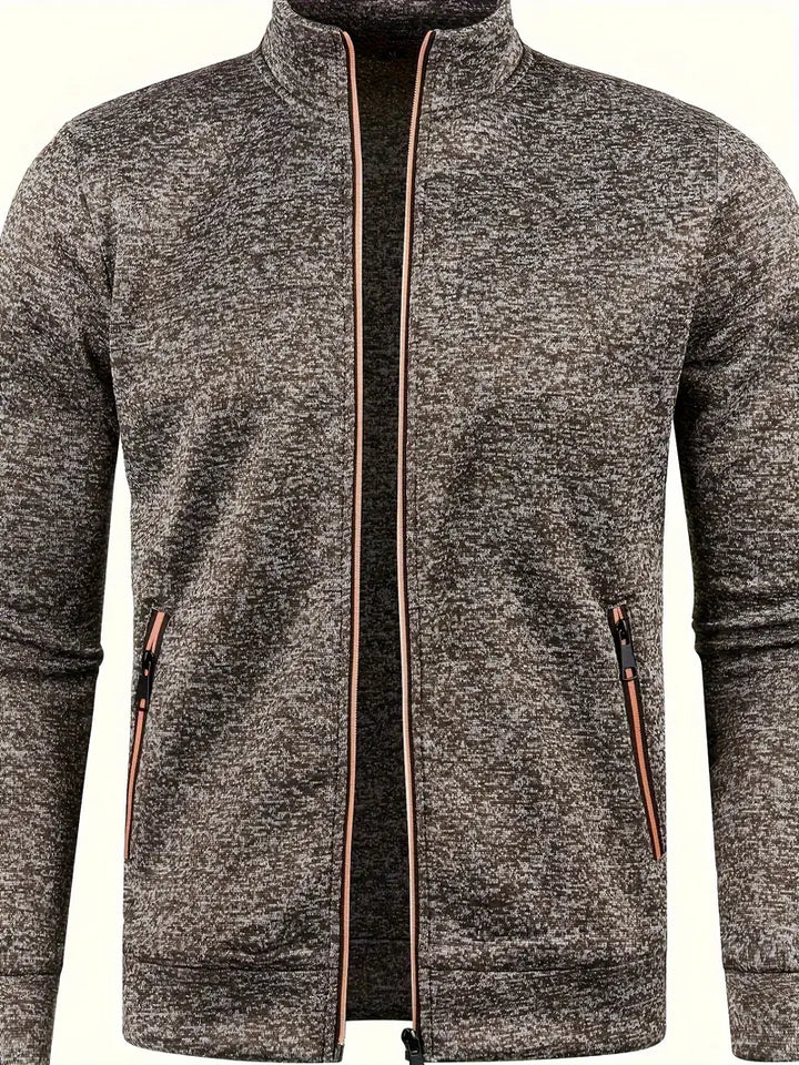 Gilly | Moderne Strickjacke mit durchgehendem Reißverschluss (1+1 GRATIS)