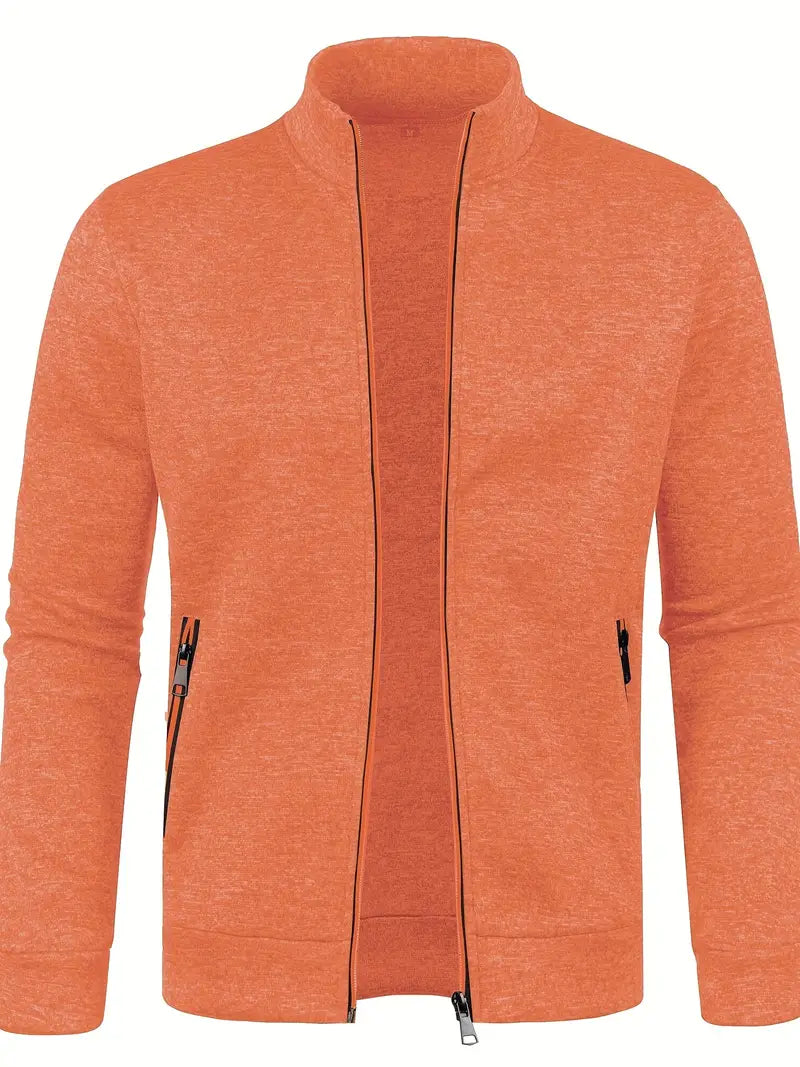 Gilly | Moderne Strickjacke mit durchgehendem Reißverschluss (1+1 GRATIS)