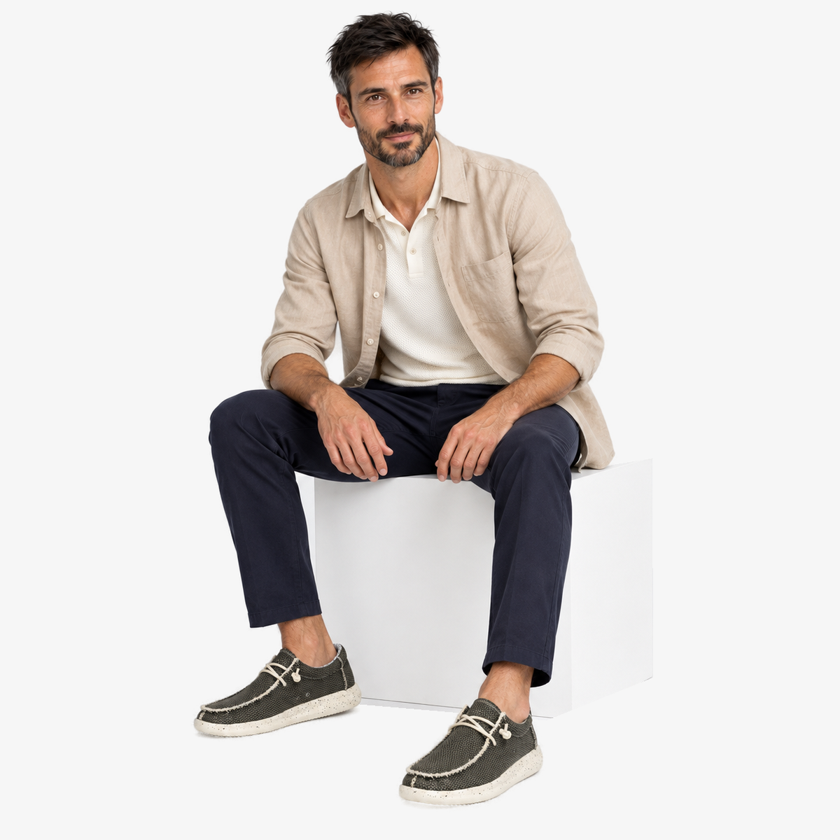 Marco Vero comfortschoen in zwart gedragen
