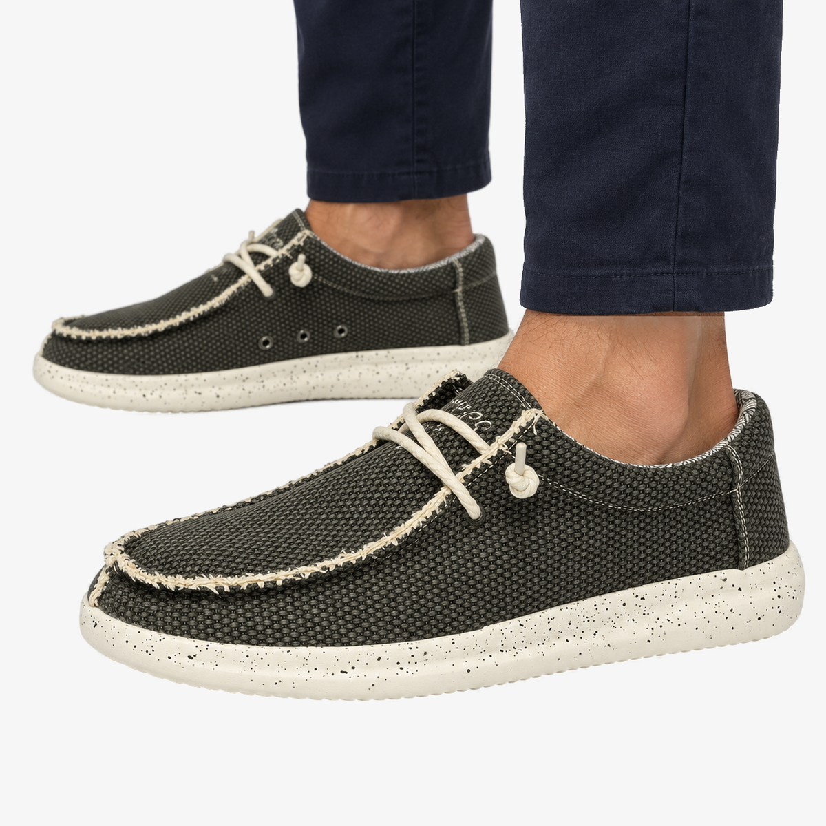Marco Vero casual comfortschoen in zwart, close-up